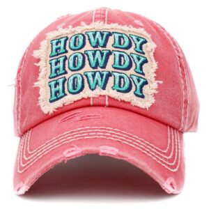 Salmon Howdy Howdy Howdy Hat