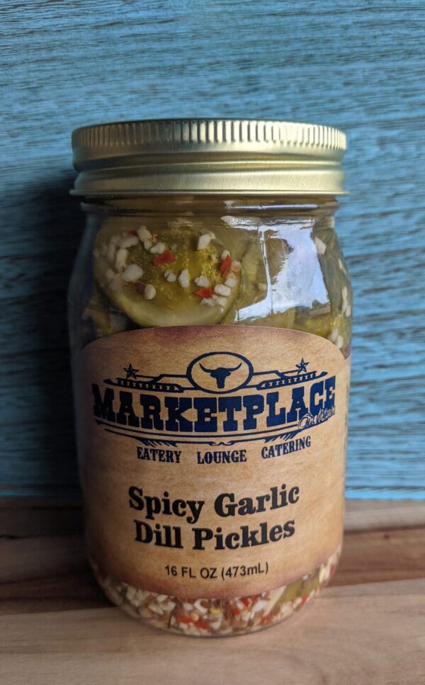 Marketplace On Main Grapeland Texas - Spicy Garlic Dill Pickles