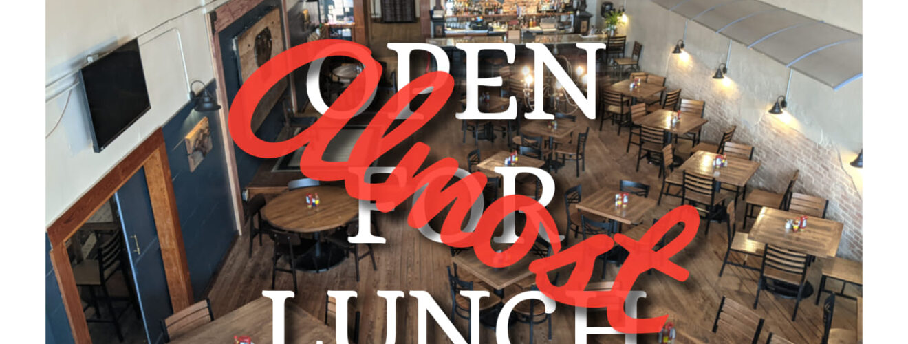Open For Lunch! Marketplace On Main Grapeland Texas