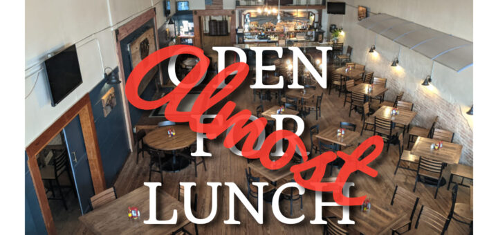 Open For Lunch! Marketplace On Main Grapeland Texas